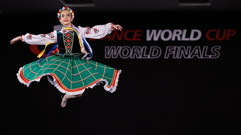 Dancers from King Danylo University won gold at the Dance World Cup in Prague